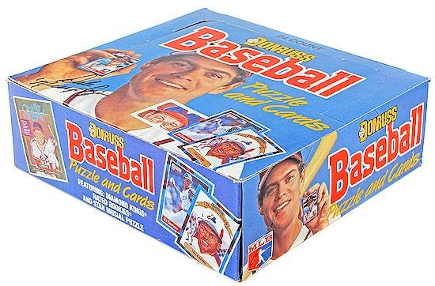 1988 Donruss MLB Baseball Cello Box (24 Packs)