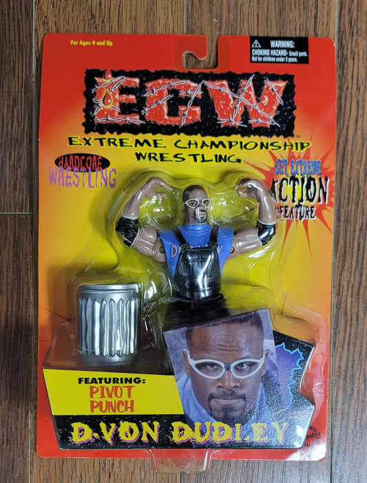 1999 Toy Makers ECW D Von Dudley Boyz Hardcore Wrestling Action Figure