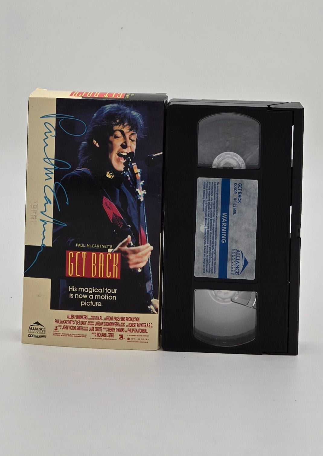 1991 Paul McCartney’s Get Back VHS Tape