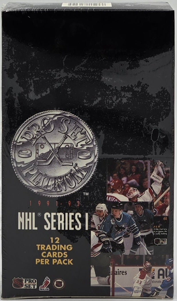 1991 Pro Set Platinum Hockey Series 1 Cards Hobby Box (36 Packs) – FLIP  Collectibles Shop