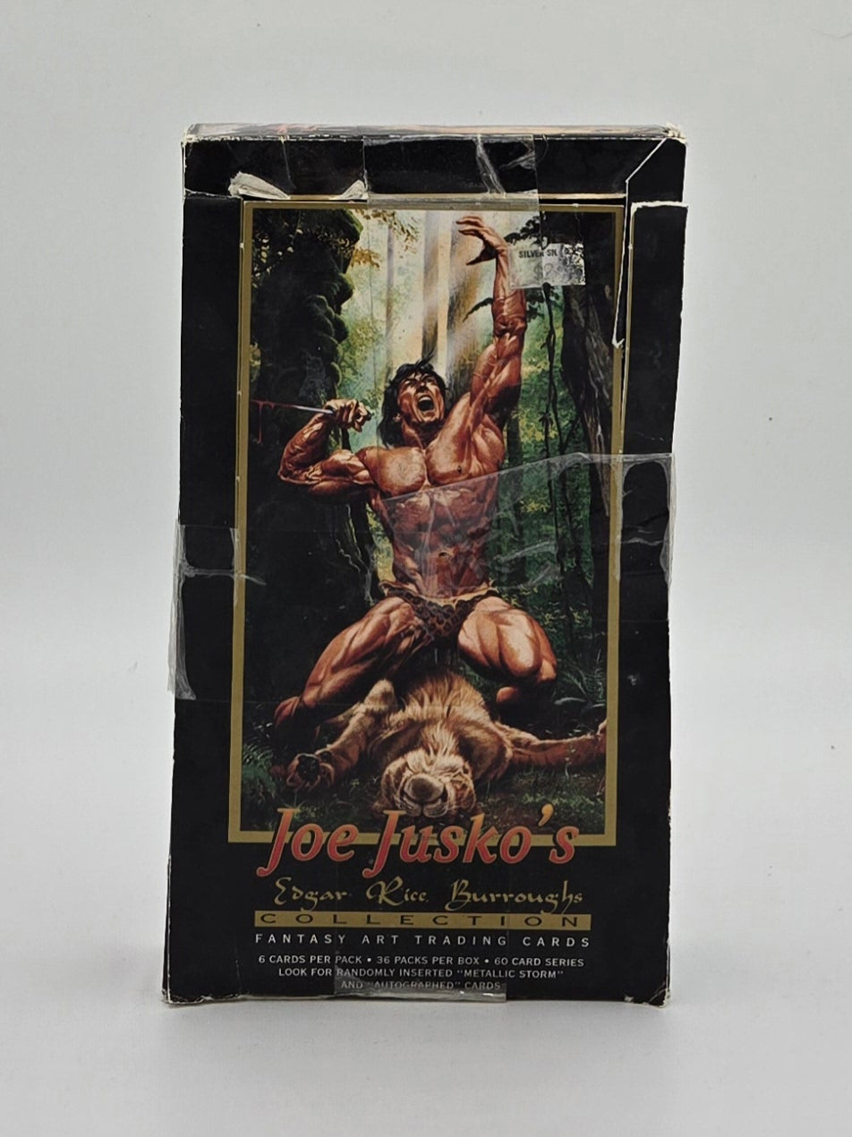 1994 Edgar Rice Burroughs Joe Jusko's Collection Fantasy Art Trading Cards Box (36 packs)