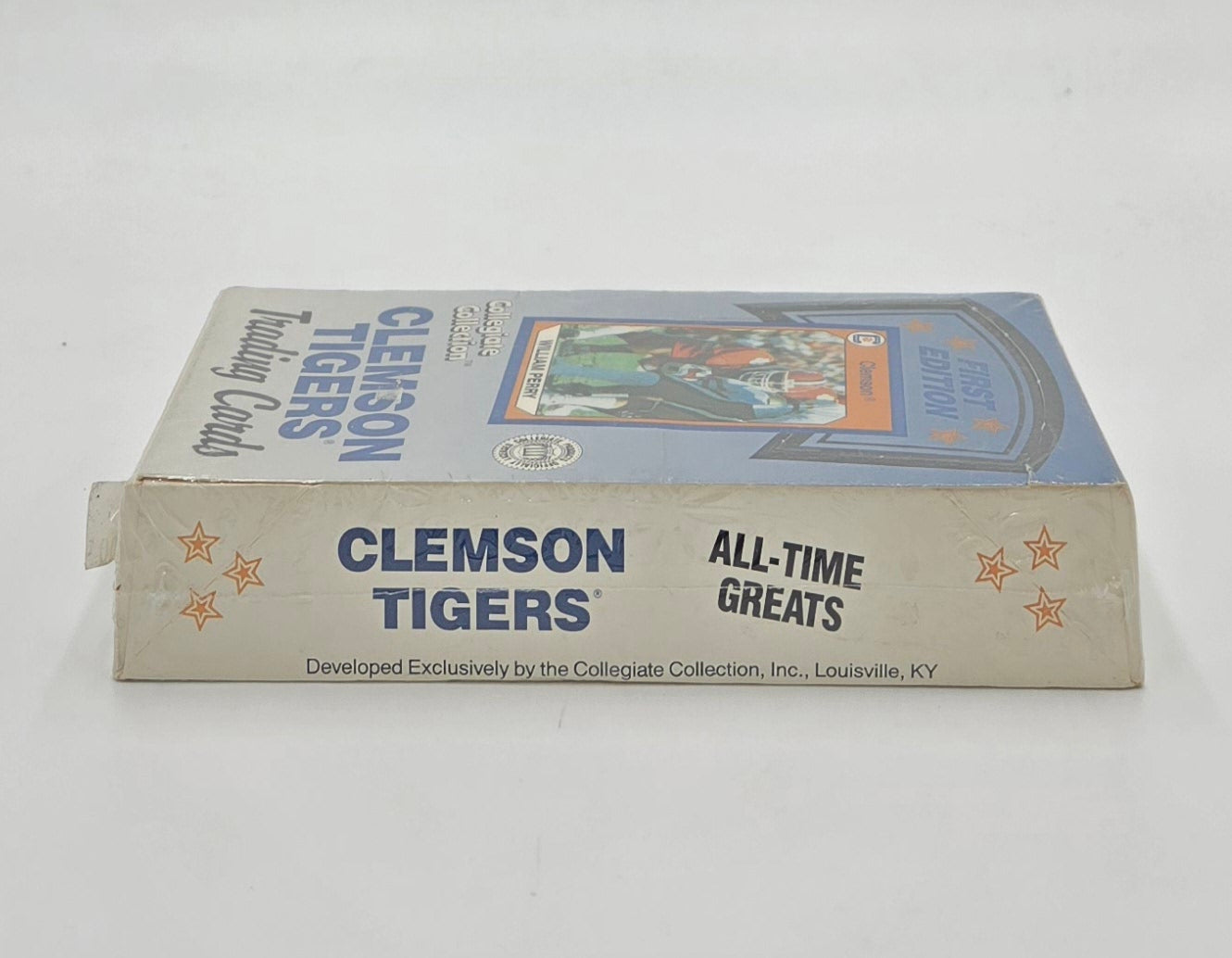 1990 Collegiate Collection Clemson Tigers All-Time Greats Football Card Box