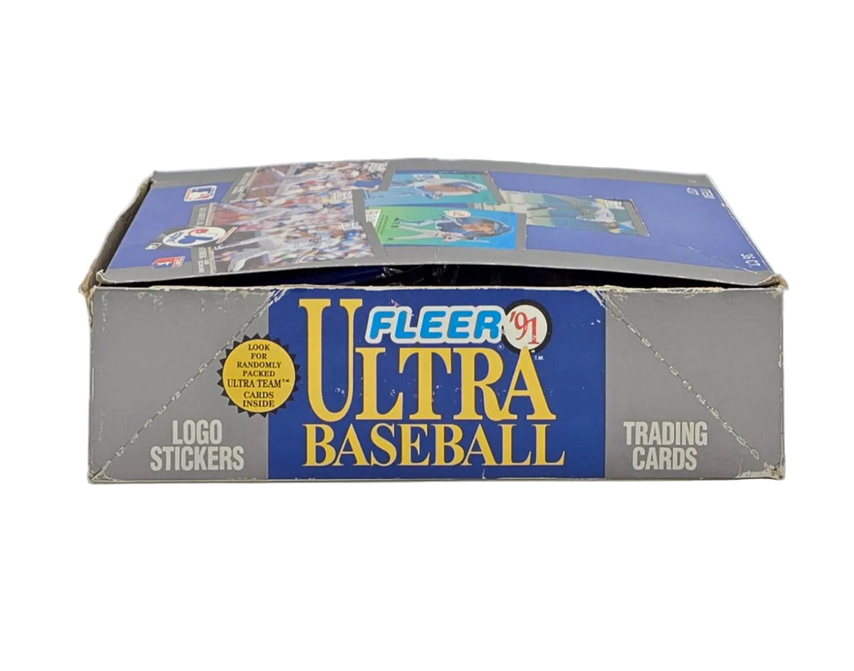 1991 Fleer Ultra MLB Baseball Cards Wax Box (36 Packs)