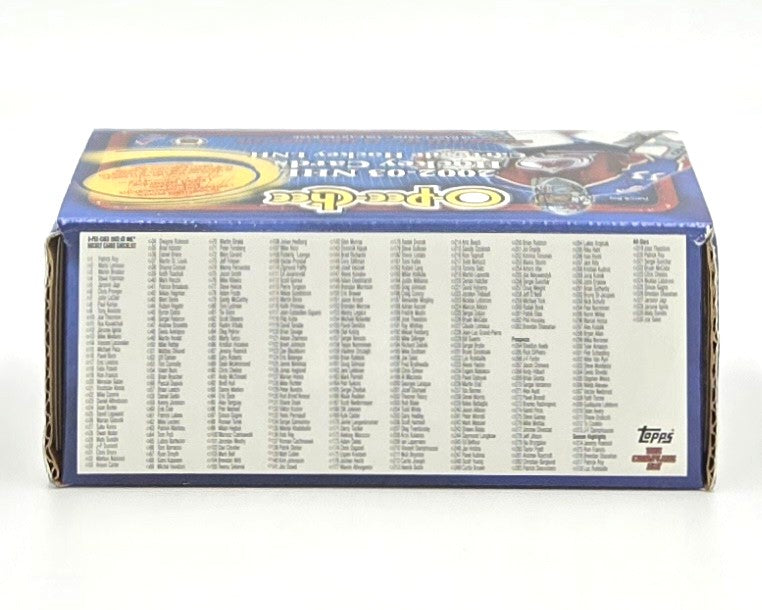2002/03 OPC O-Pee-Chee NHL Hockey Complete Factory Set (330 Cards)