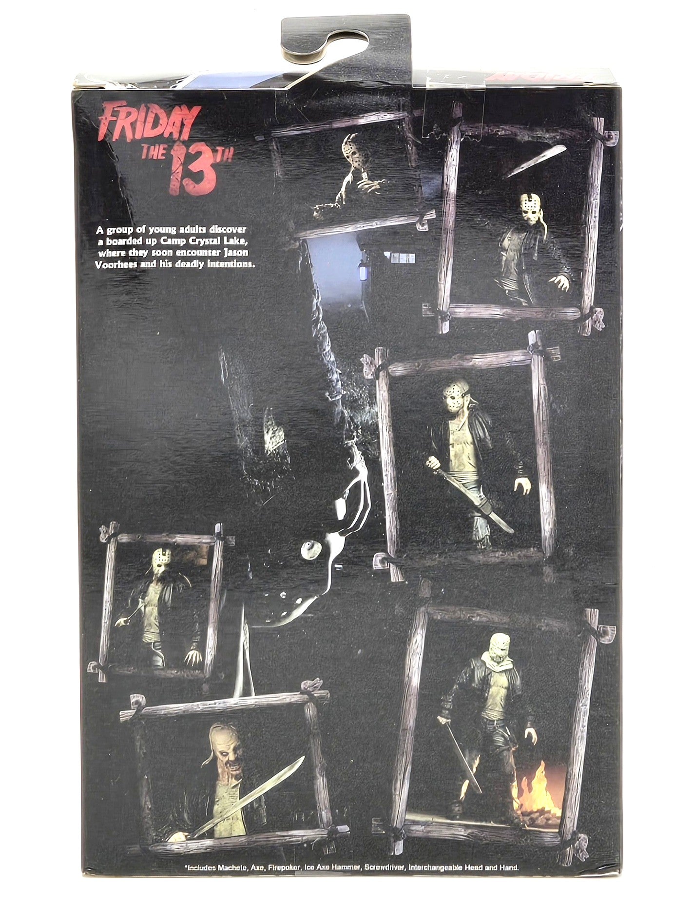 NECA Reel Toys Friday the 13th Jason Vorhees 7in Action Figure in Box
