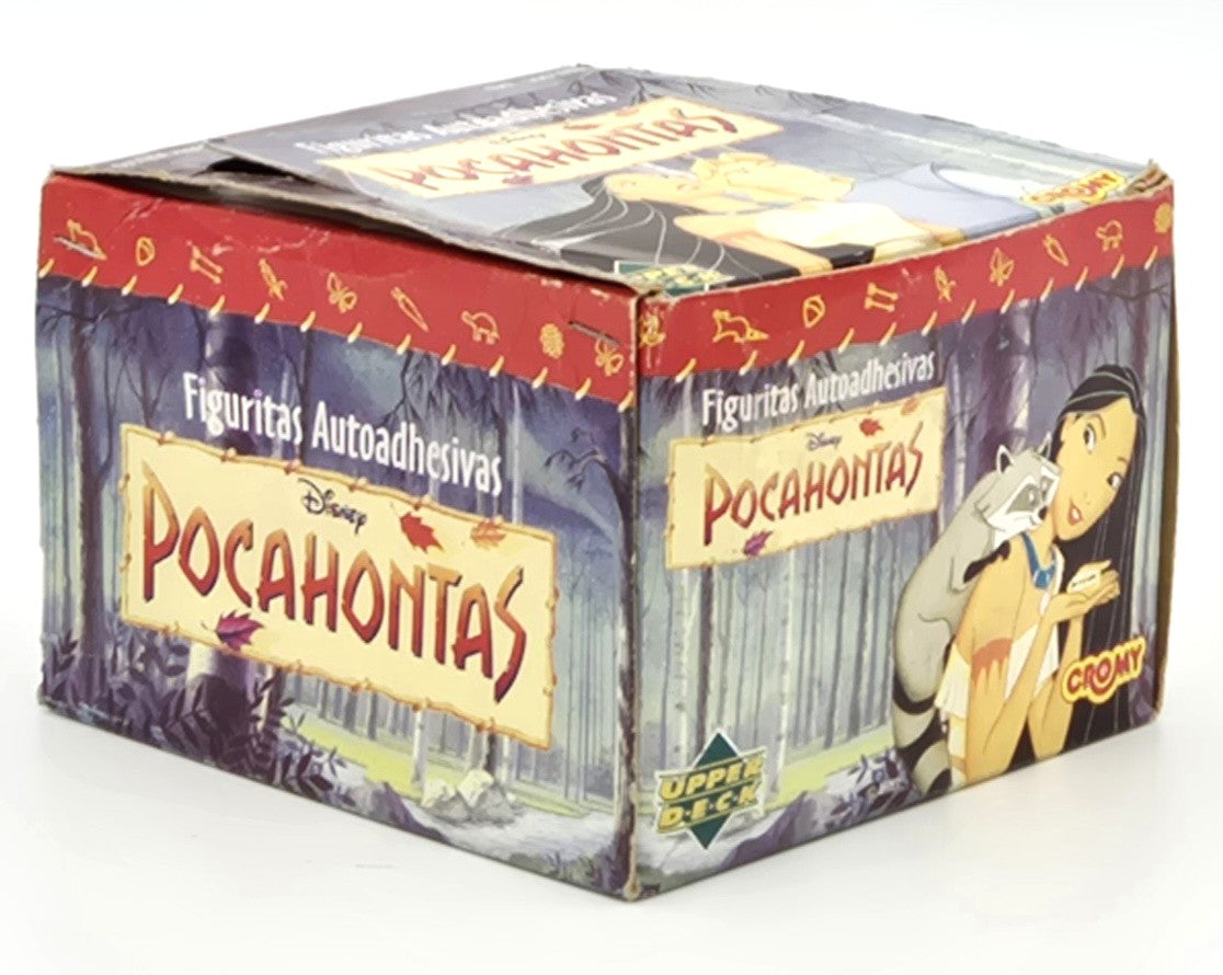 Upper Deck Disney Pocahontas Spanish Language Version Sticker Box (99 Packs)