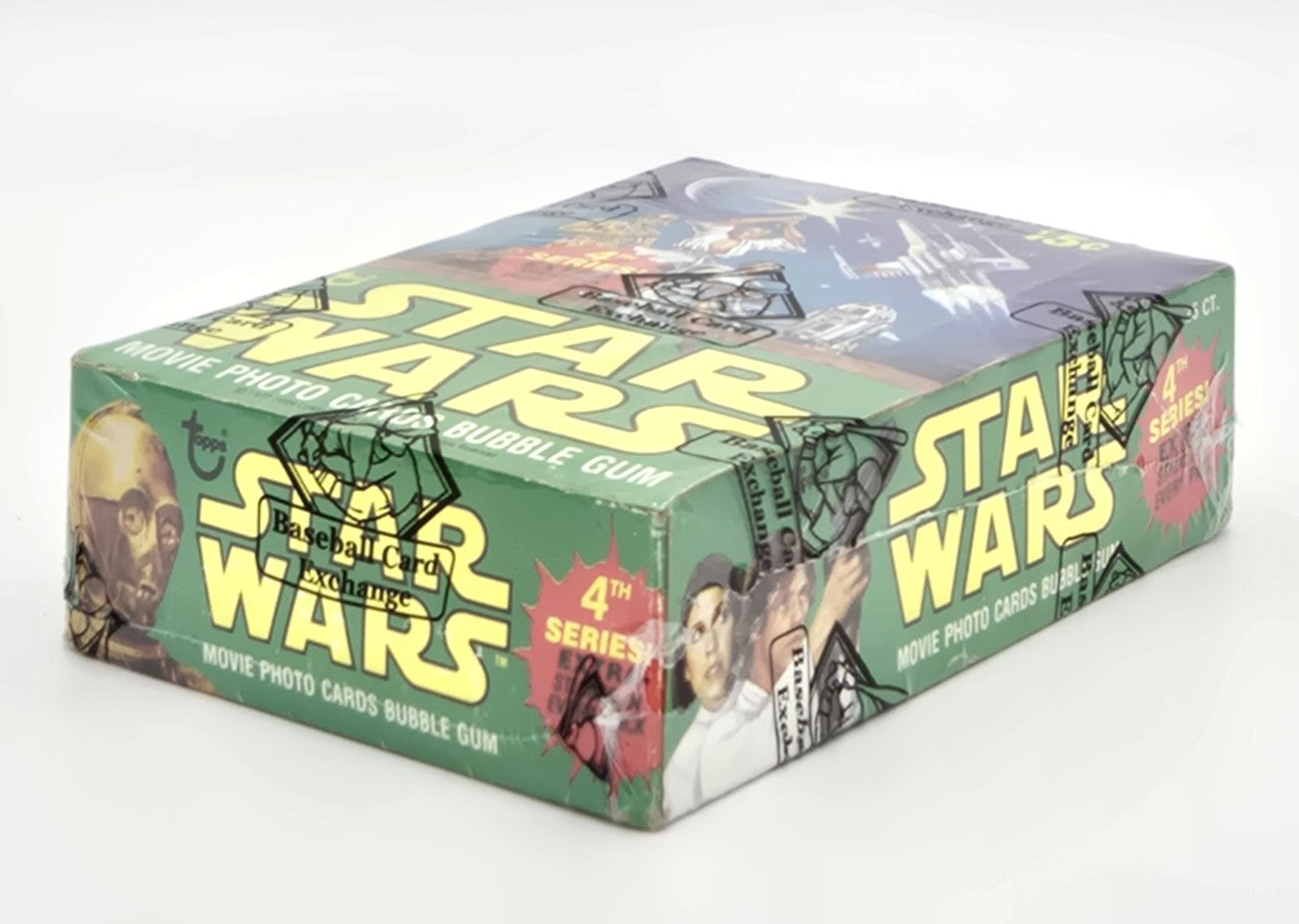 1978 Topps Star Wars 4th Series Trading Card Wax Box (36 Packs) BBCE Authenticated