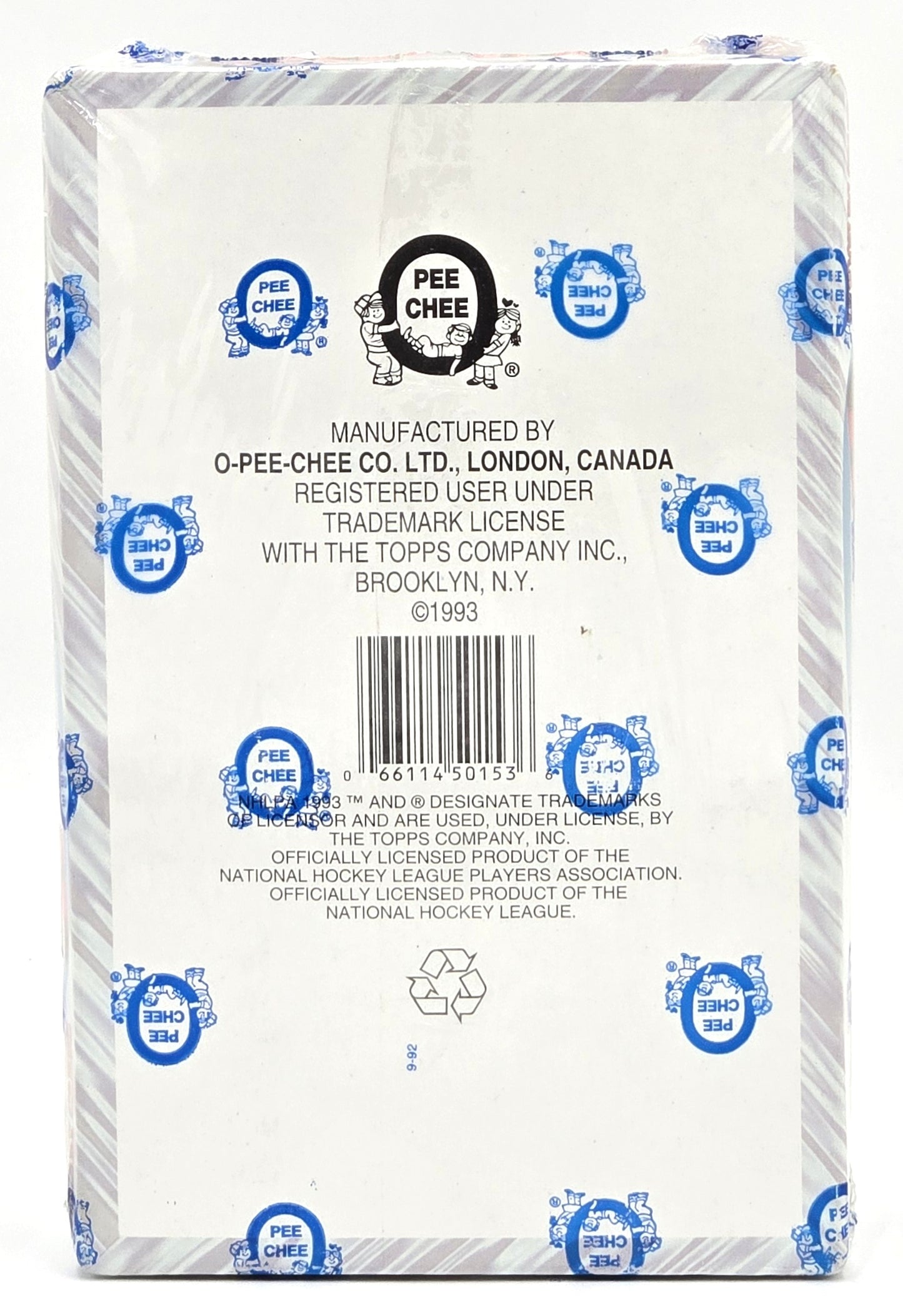1993/94 OPC O-Pee-Chee Premier NHL Hockey Card Wax Box (36 Packs) Sealed