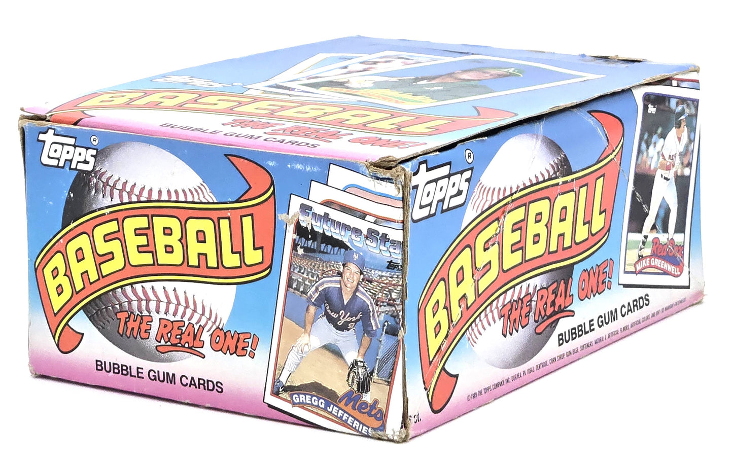 1989 Topps MLB Baseball Wax Box (36 Packs) Opened