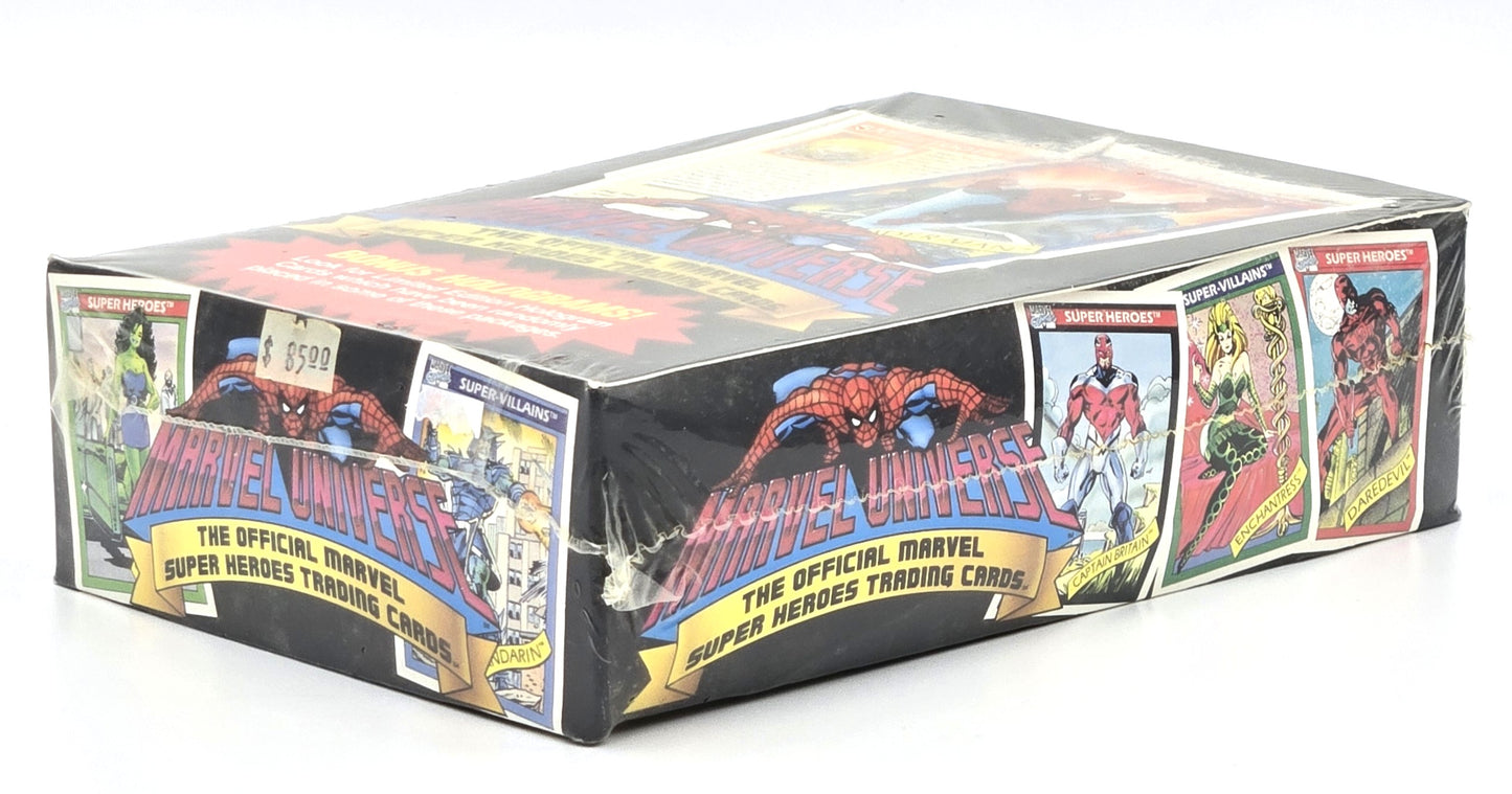 1990 Impel Marvel Universe Wax Box (36 Packs) Sealed