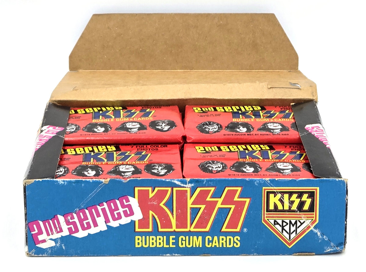 1978 Donruss KISS Army 2nd Series Bubble Gum Trading Cards Wax Box (36 Packs)