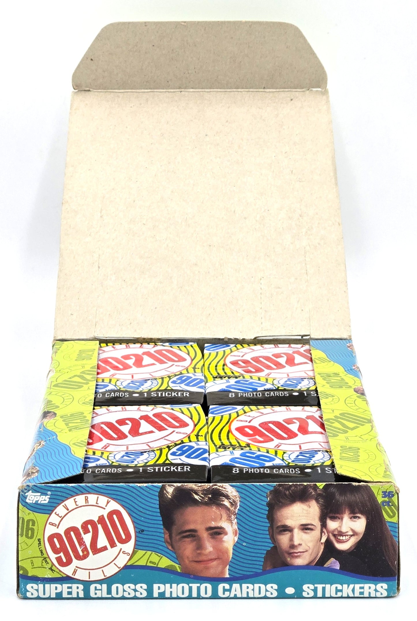 1991 Topps Beverly Hills 90210 TV Show Trading Cards Wax Box (36 Packs)