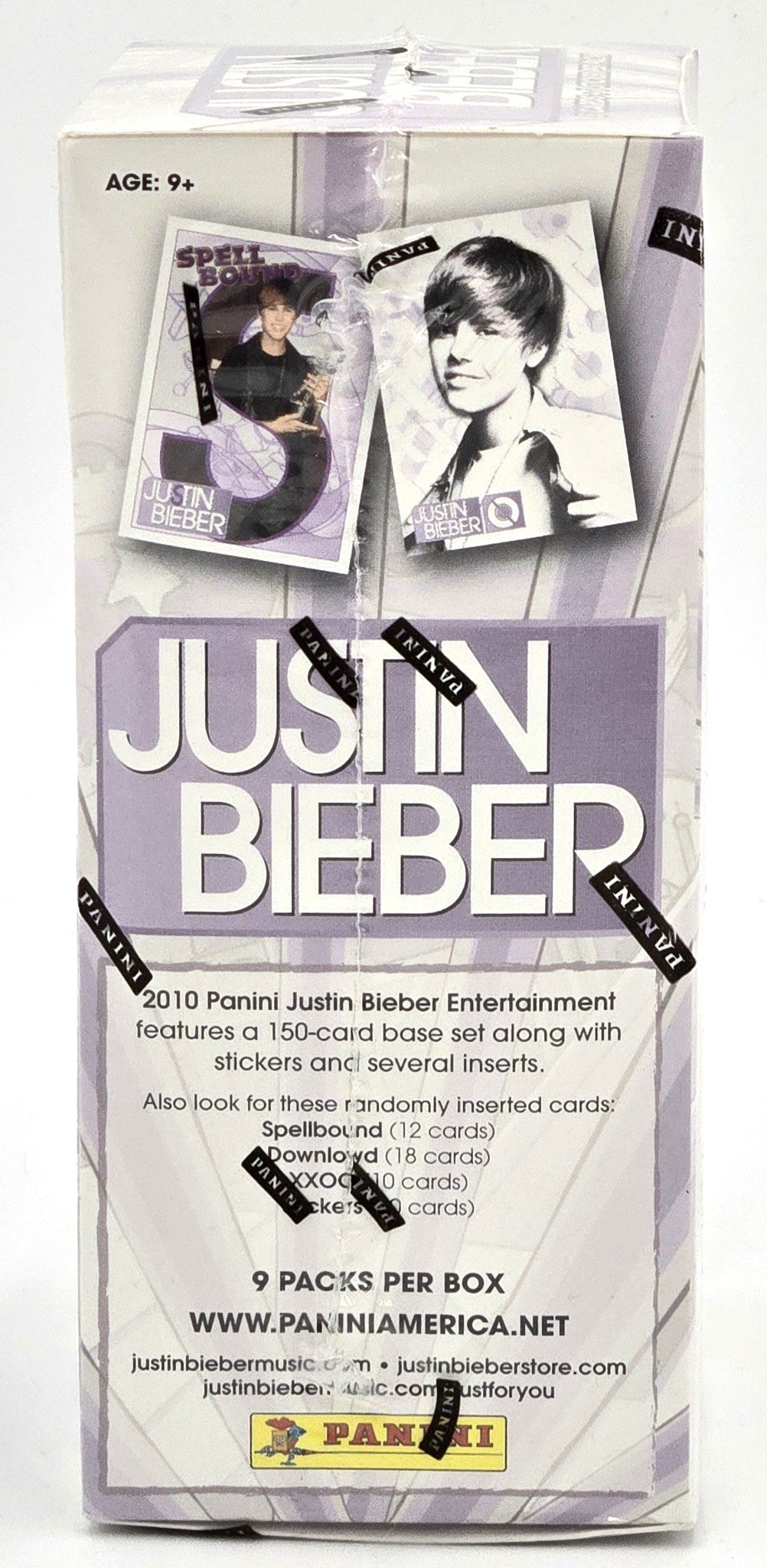 2020 Panini Justin Bieber Trading Card Blaster Box (9 Packs) Sealed Possible DRAKE Rookie