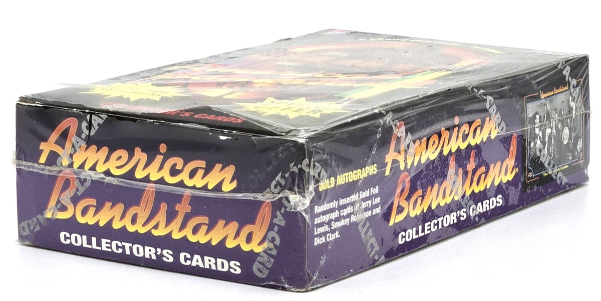 1993 Collect-A-Card American Bandstand Music Trading Card Wax Box (36 Packs) Sealed