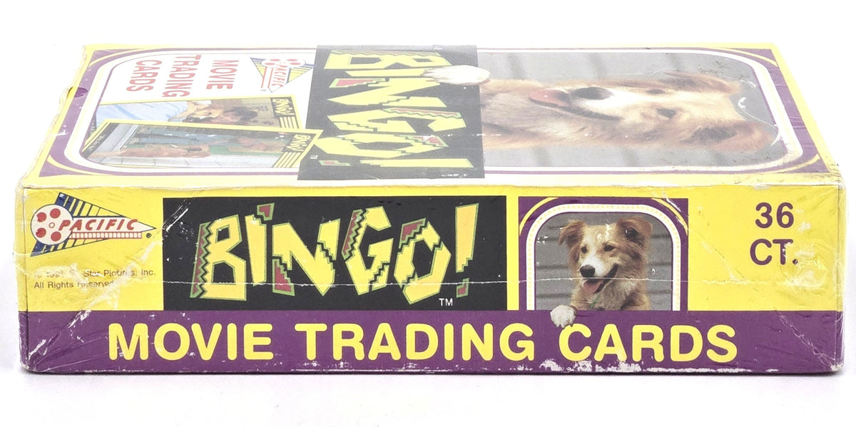 1991 Pacific Bingo! Vintage Movie Trading Card Wax Box (36 Packs) Sealed