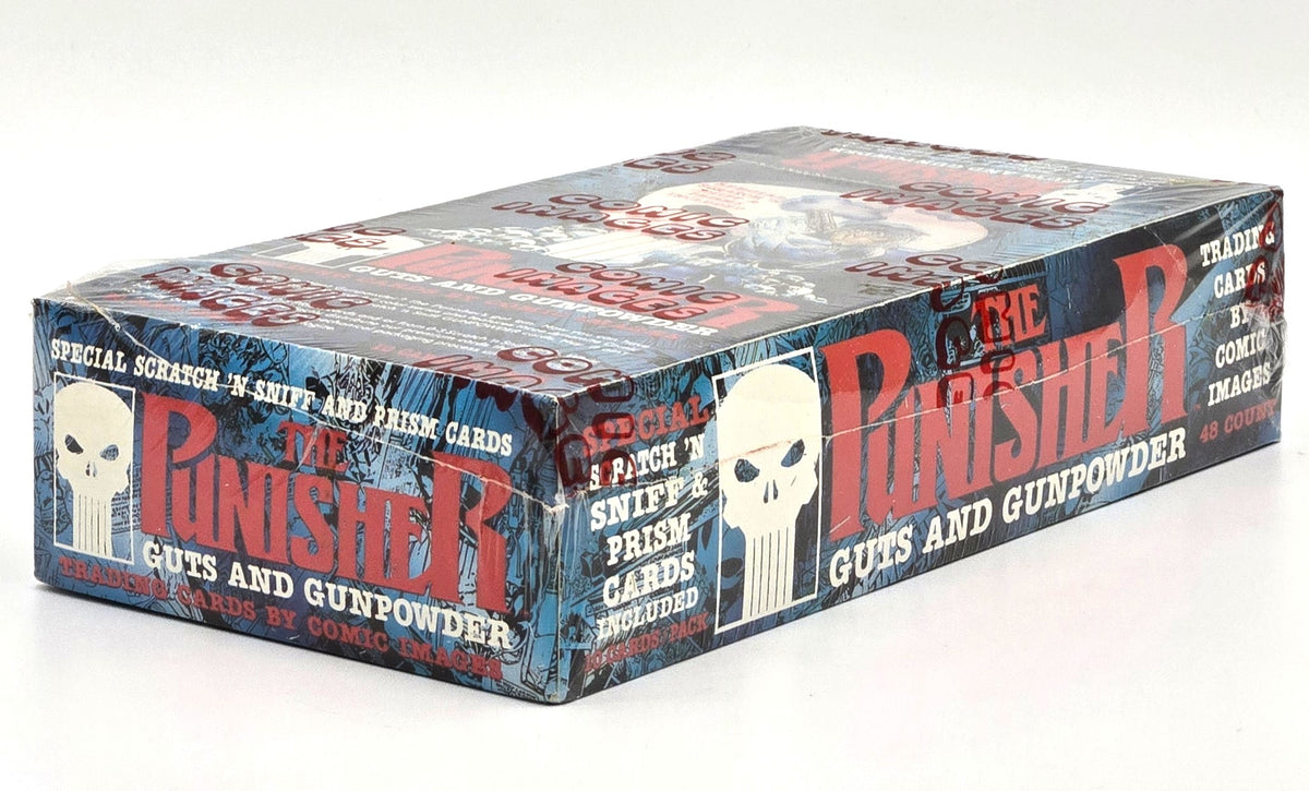1992 Comic Images Marvel The Punisher: Guts and Gunpowder Trading Card Wax Box (48 Packs)