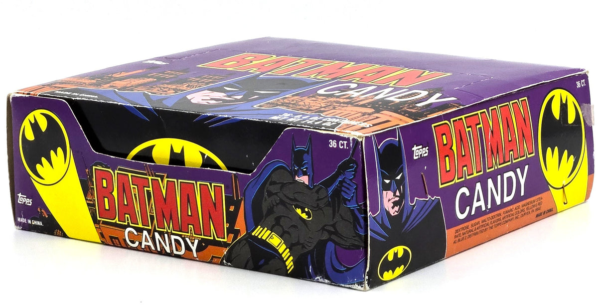 1991 Topps DC Batman Candy Box (36 Packs) Rare Find