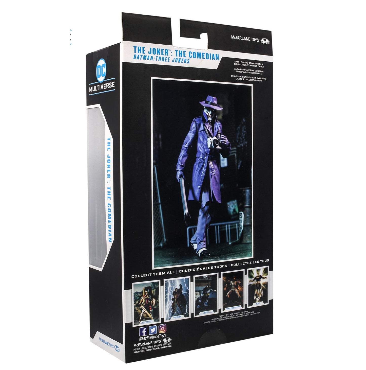 McFarlane Toys DC Batman: Three Jokers Joker The Comedian 7in Action Figure in Box