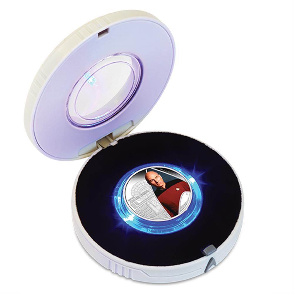 2015 Star Trek: The Next Generation Jean-Luc Picard 1oz Silver Proof Coin