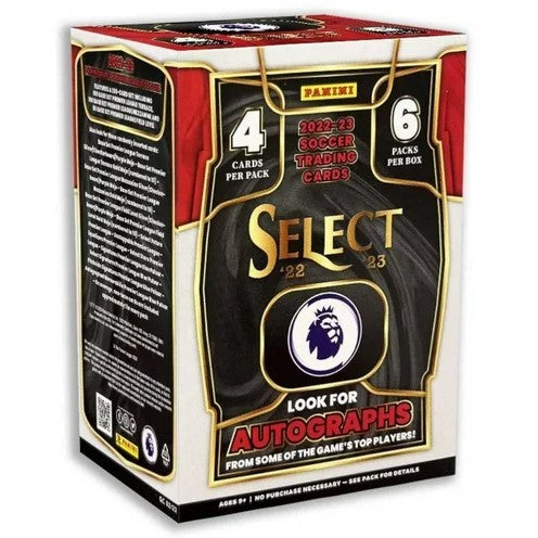 2022/23 Panini Select Premier League EPL Soccer Blaster Box (6 Packs) Sealed