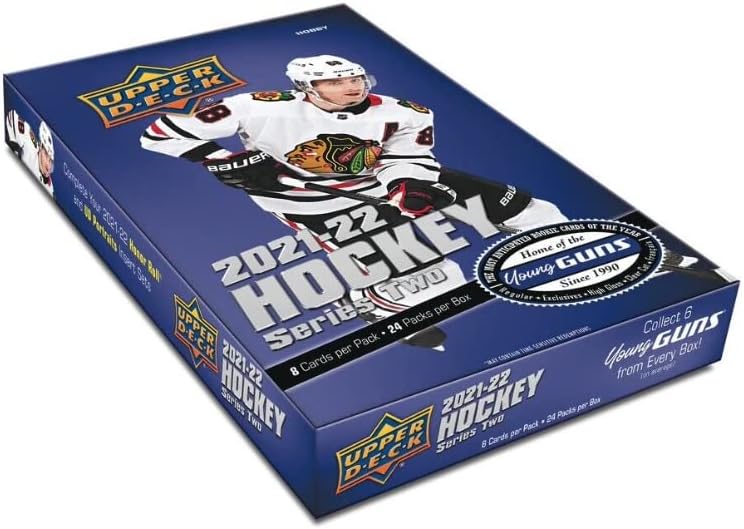 2021/22 Upper Deck NHL Hockey Series Two Hobby Box (24 Packs) Sealed