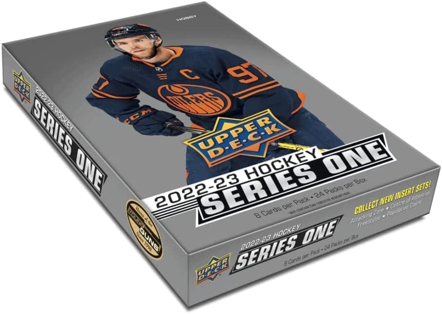 2022/23 Upper Deck NHL Hockey Series One Hobby Box (24 Packs) Sealed