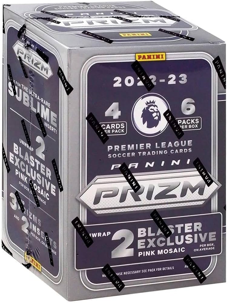 2022/23 Panini Prizm EPL Soccer Card Blaster Box (24 Cards)