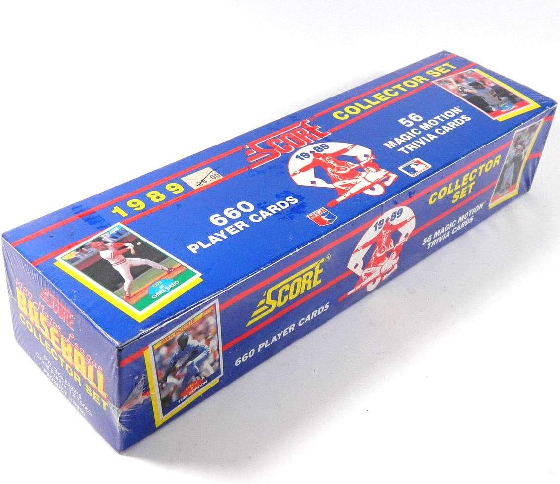 1989 Score MLB Baseball Card Complete Factory Set (660 Cards)