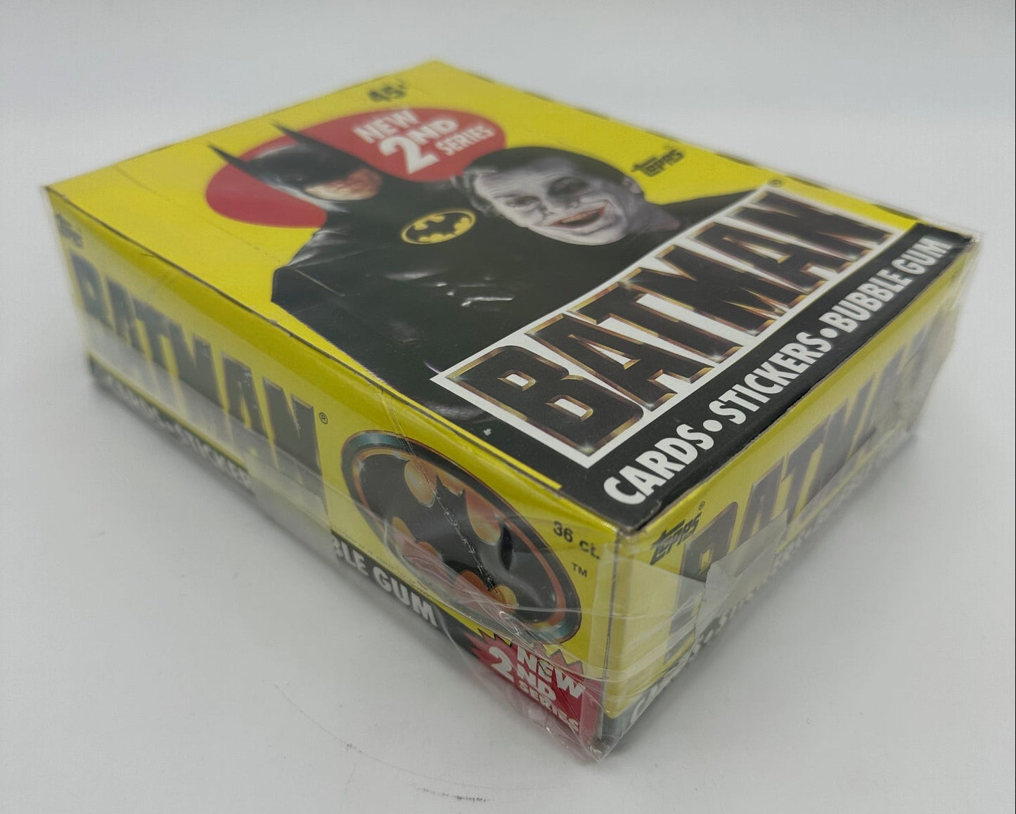 1989 Topps Batman Movie Series 2 Trading Cards Wax Box (36 packs) Unopened Michael Keaton