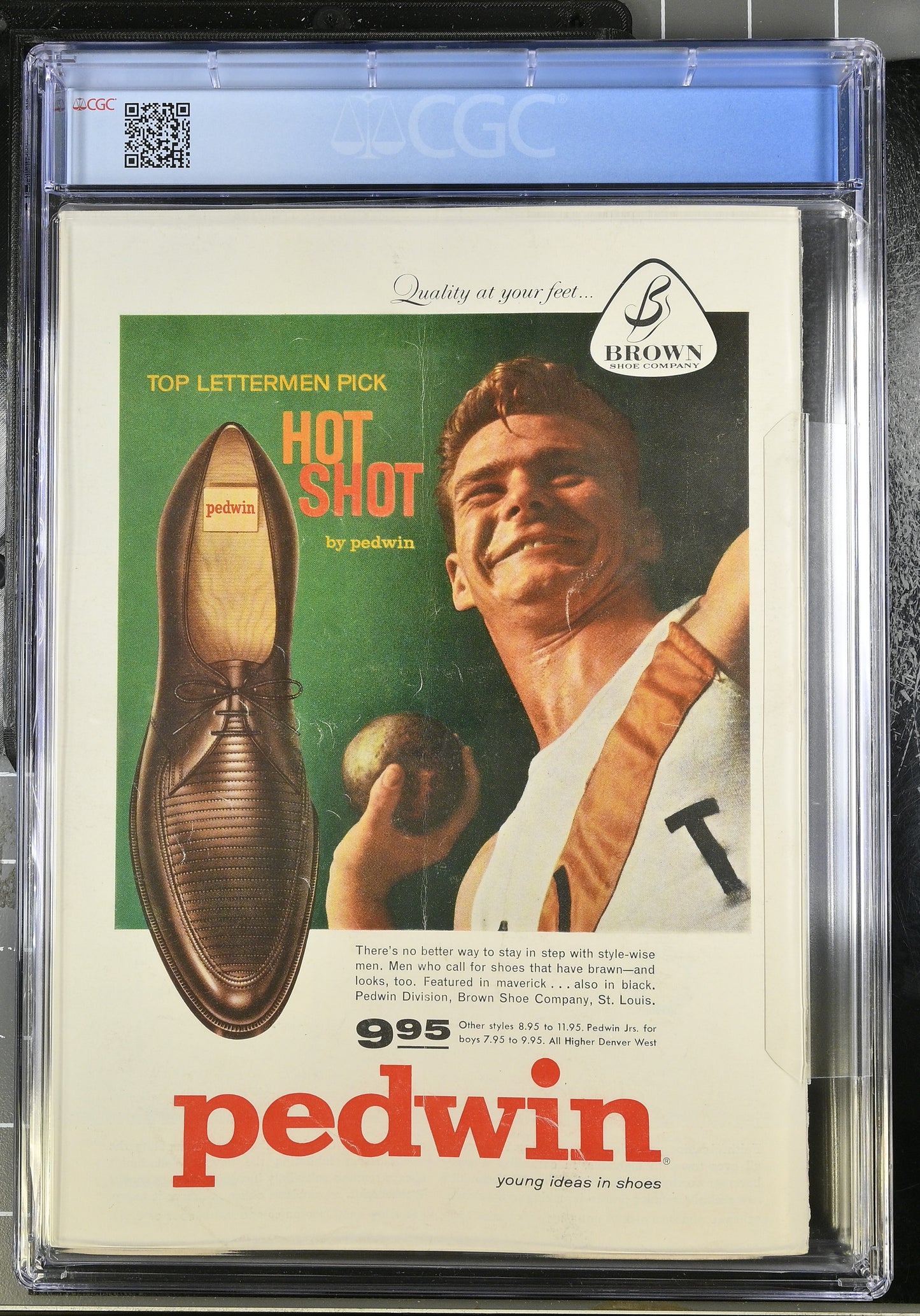 1959 Sports Illustrated Graded Magazine CGC 6.0 1st Willie Mays Solo Cover Newsstand