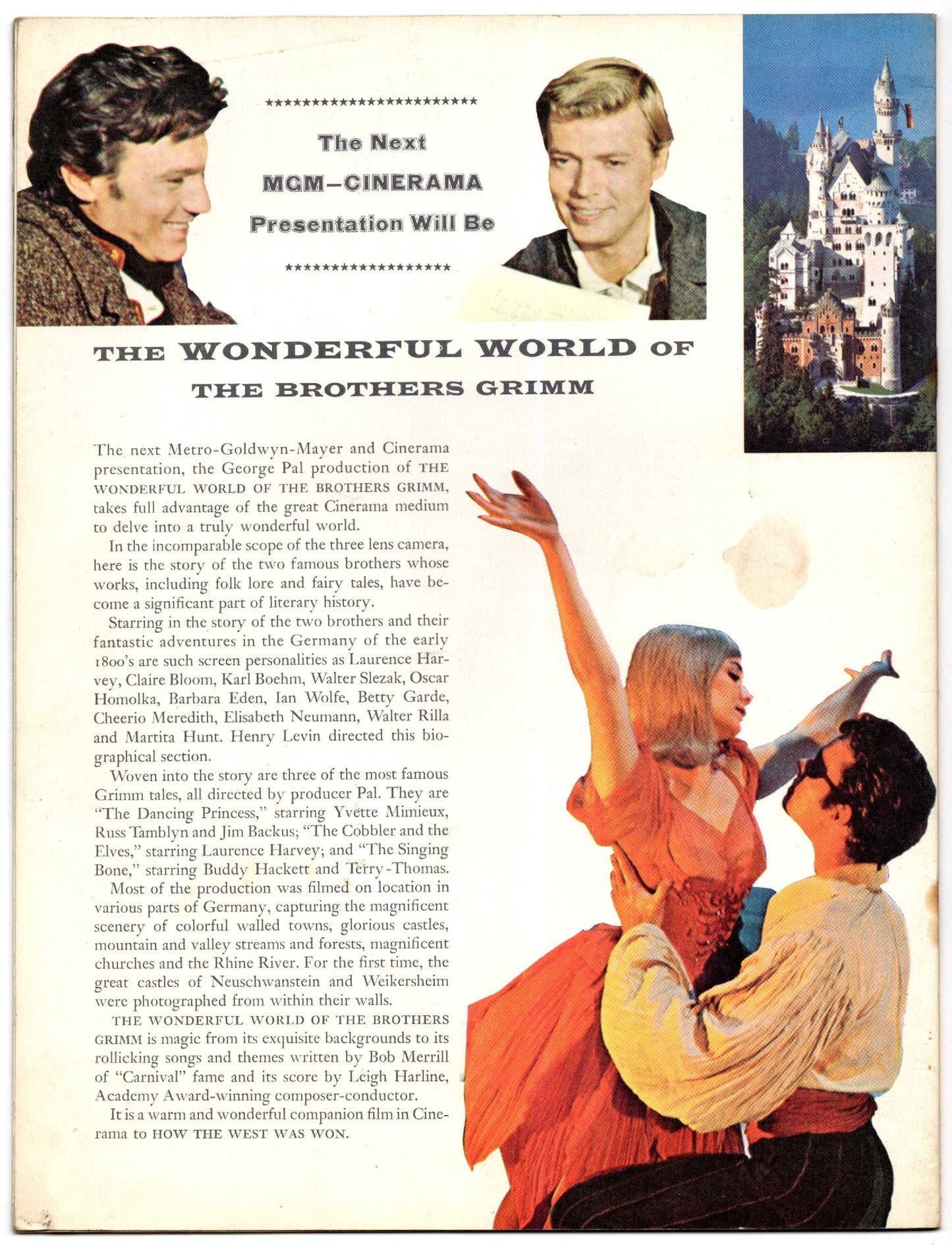 1962 How The West Was Won Vintage Film Souvenir Program