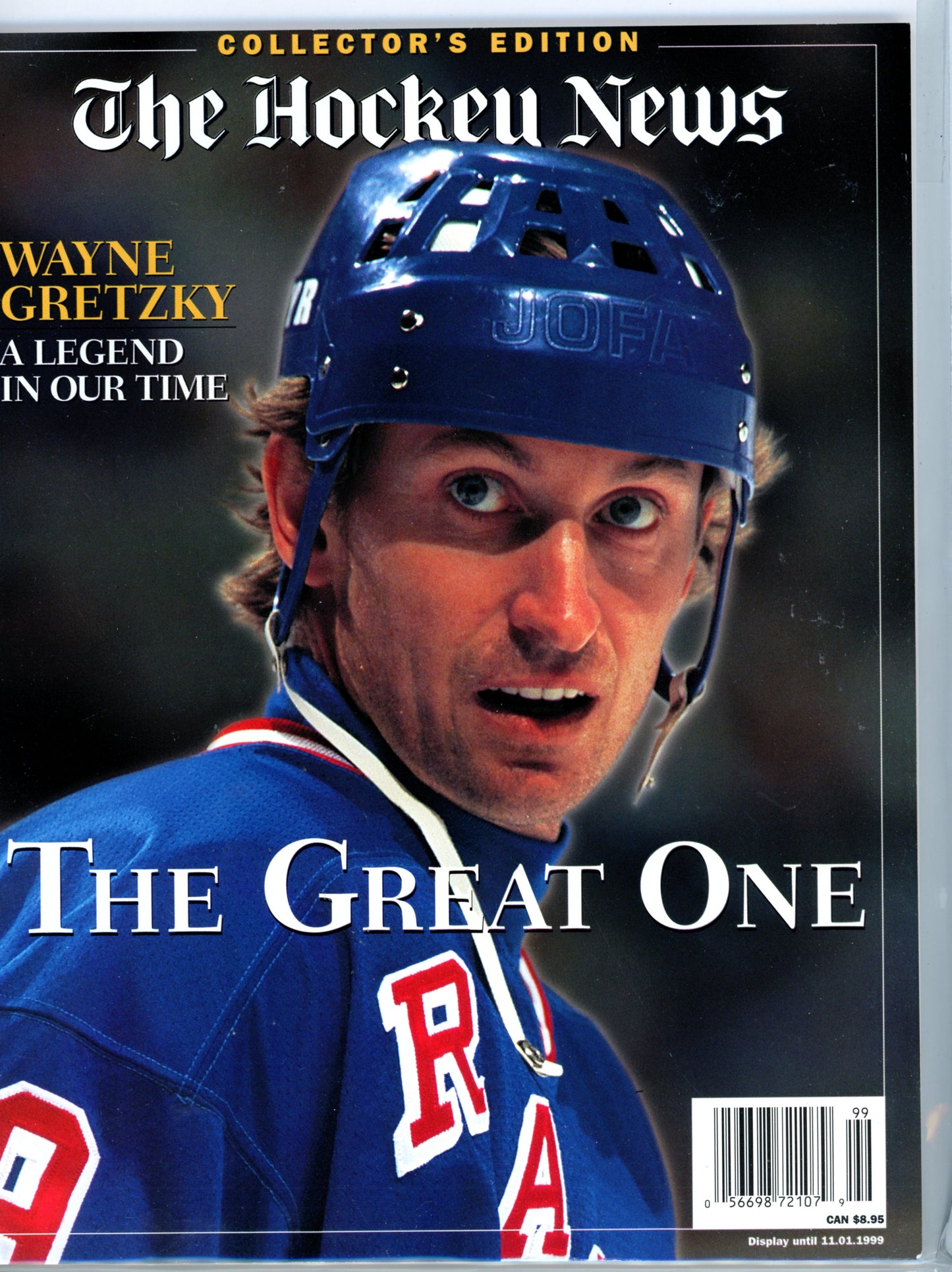 The Hockey News Collector's Edition 1999 Vintage Hockey Magazine The Great One