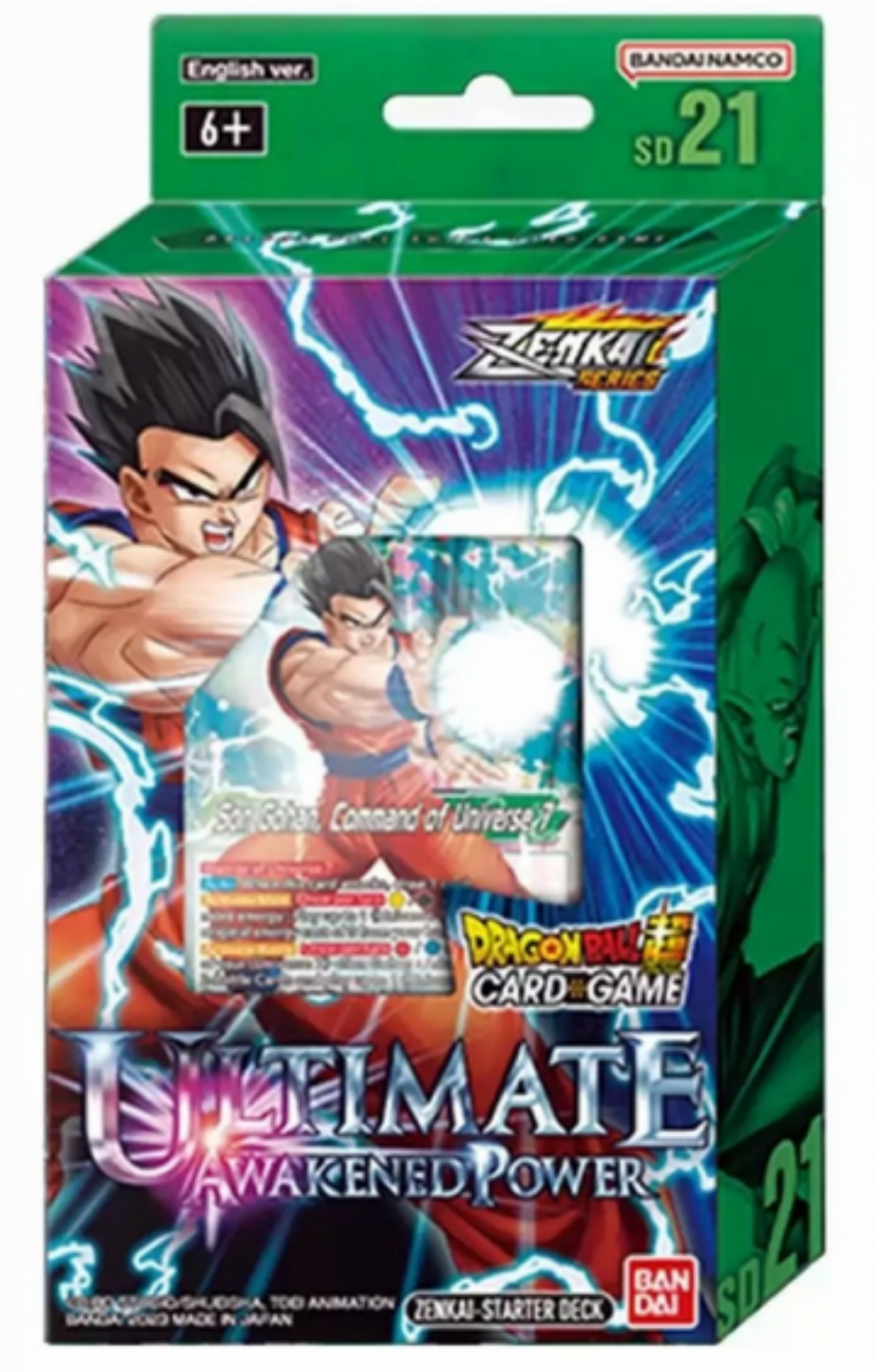 Bandai Namco Dragon Ball Super Card Game Ultimate Awakened Power Zenkai Series Starter Deck (SD21) Sealed TCG
