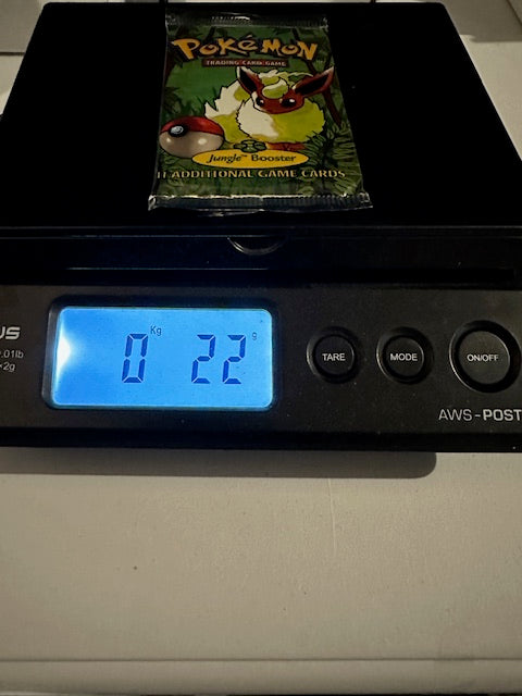 1999 Vintage Pokemon Jungle Booster Pack Sealed Wizards of the Coast (Weighed Heavy)