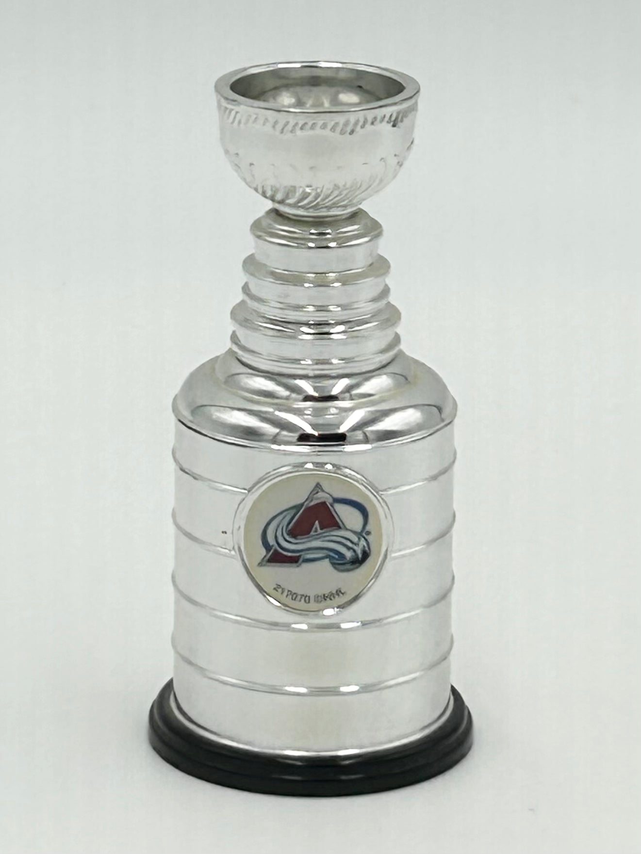 Colorado Avalanche NHL Stanley Cup Replica Trophy Vintage Labatt's Blue Beer Promo