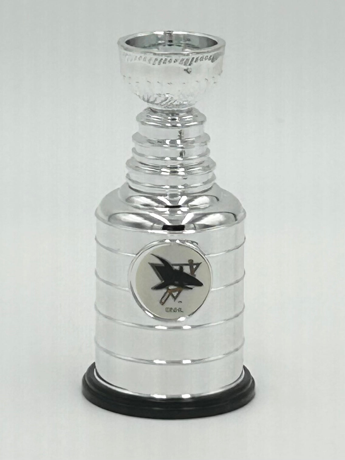 San Jose Sharks NHL Stanley Cup Replica Trophy Vintage Labatt's Blue Beer Promo