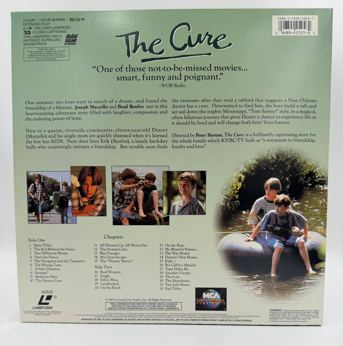 The Cure (1995) Letterboxed Edition – LaserDisc - EX