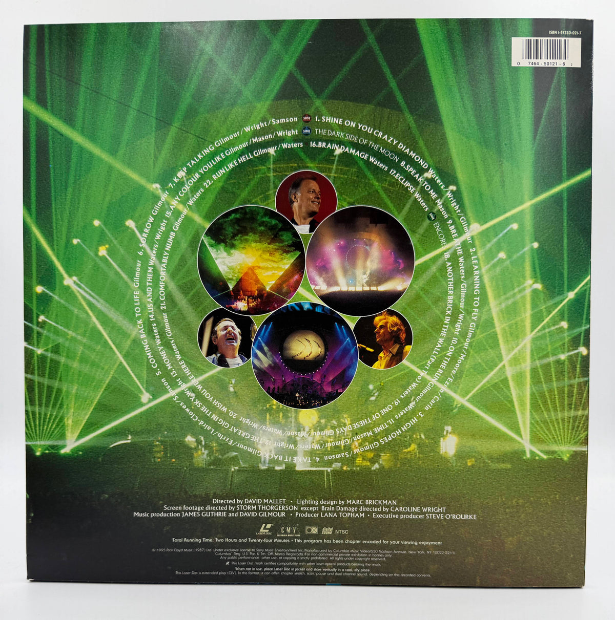 Pink Floyd: P•U•L•S•E - Filmed at London Earls Court 20.10.94 (1995) SMV Enterprises / Columbia Music Video LaserDisc 2-Disc Set - EX