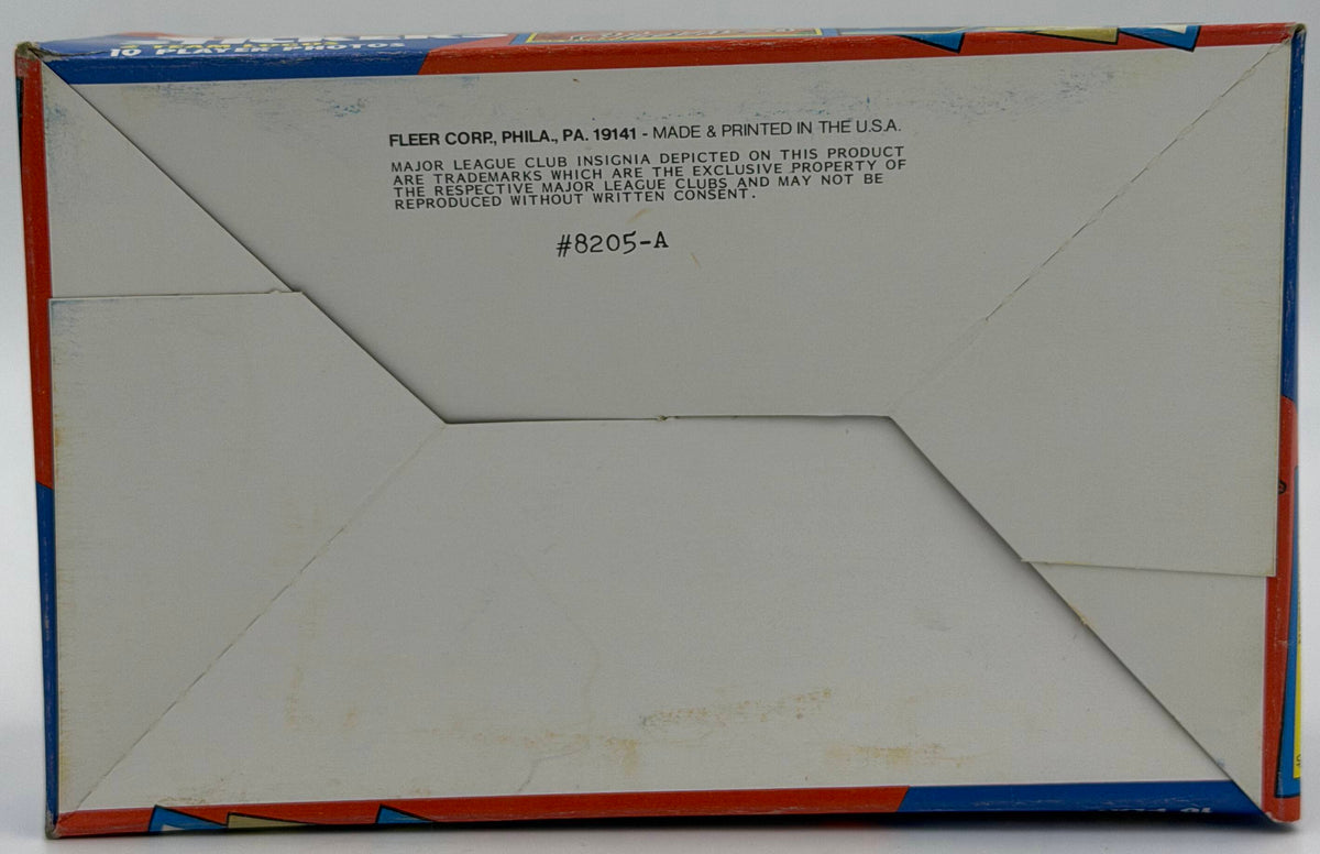 1983 Fleer MLB Baseball Stickers Wax Box (48 Packs)