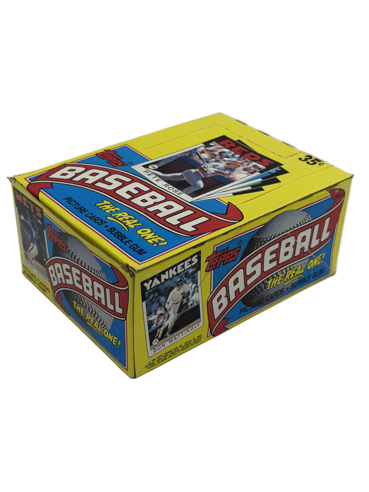 1986 Topps MLB Baseball Unopened Wax Box (36 Packs)