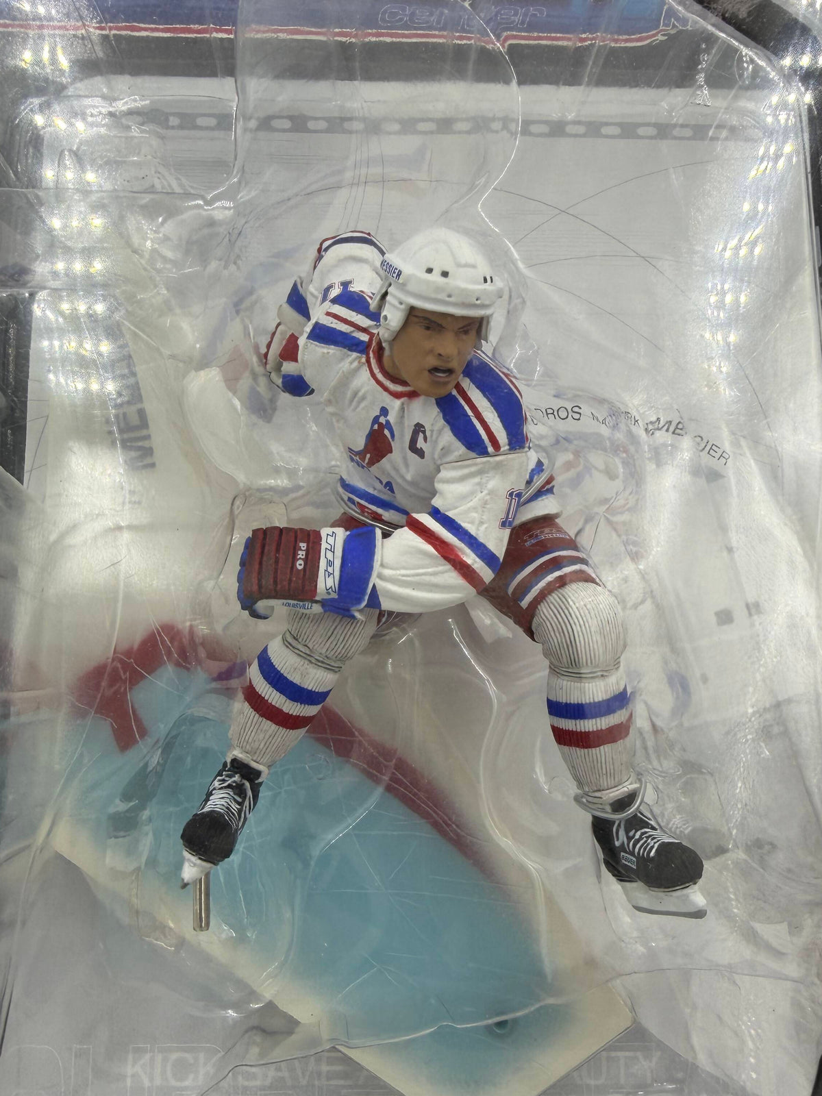 2001 McFarlane SportsPicks NHL Series 2 Mark Messier New York Rangers 6-inch Action Figure