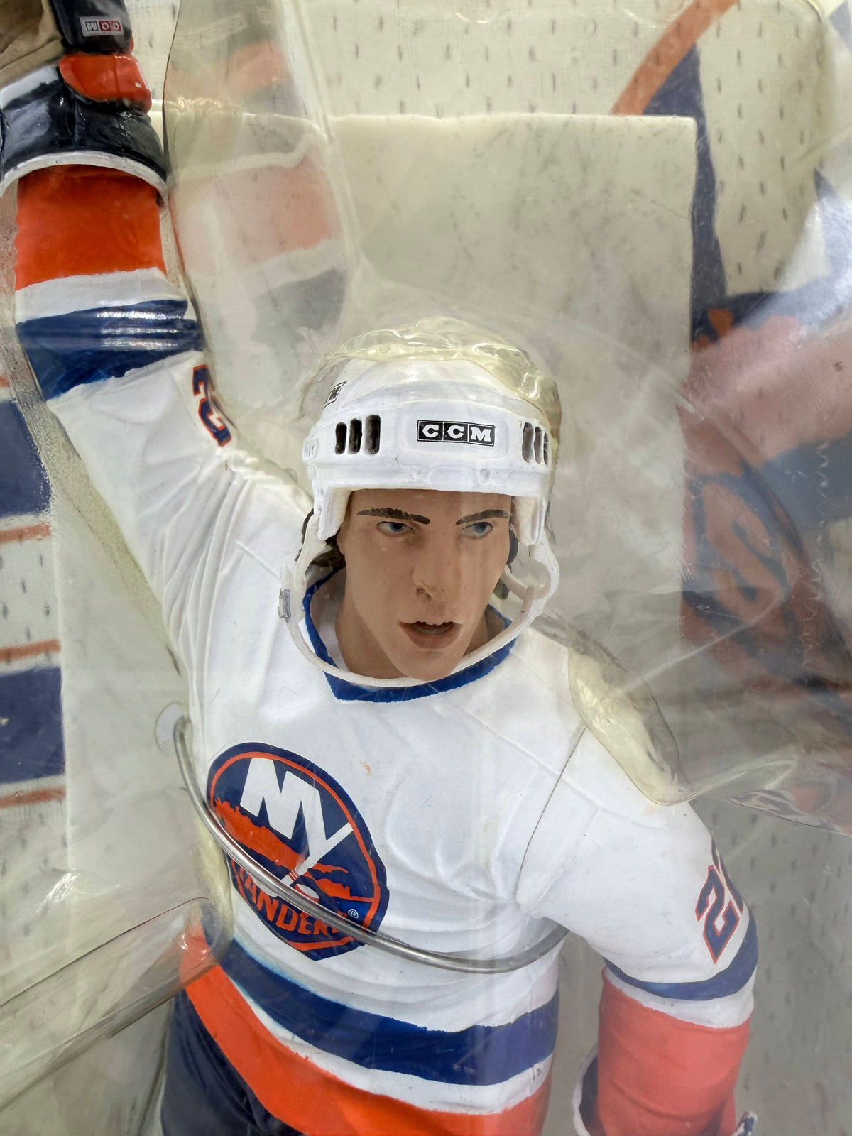 2005 McFarlane SportsPicks NHL Legends Series 2 Mike Bossy New York Islanders 6-inch Action Figure