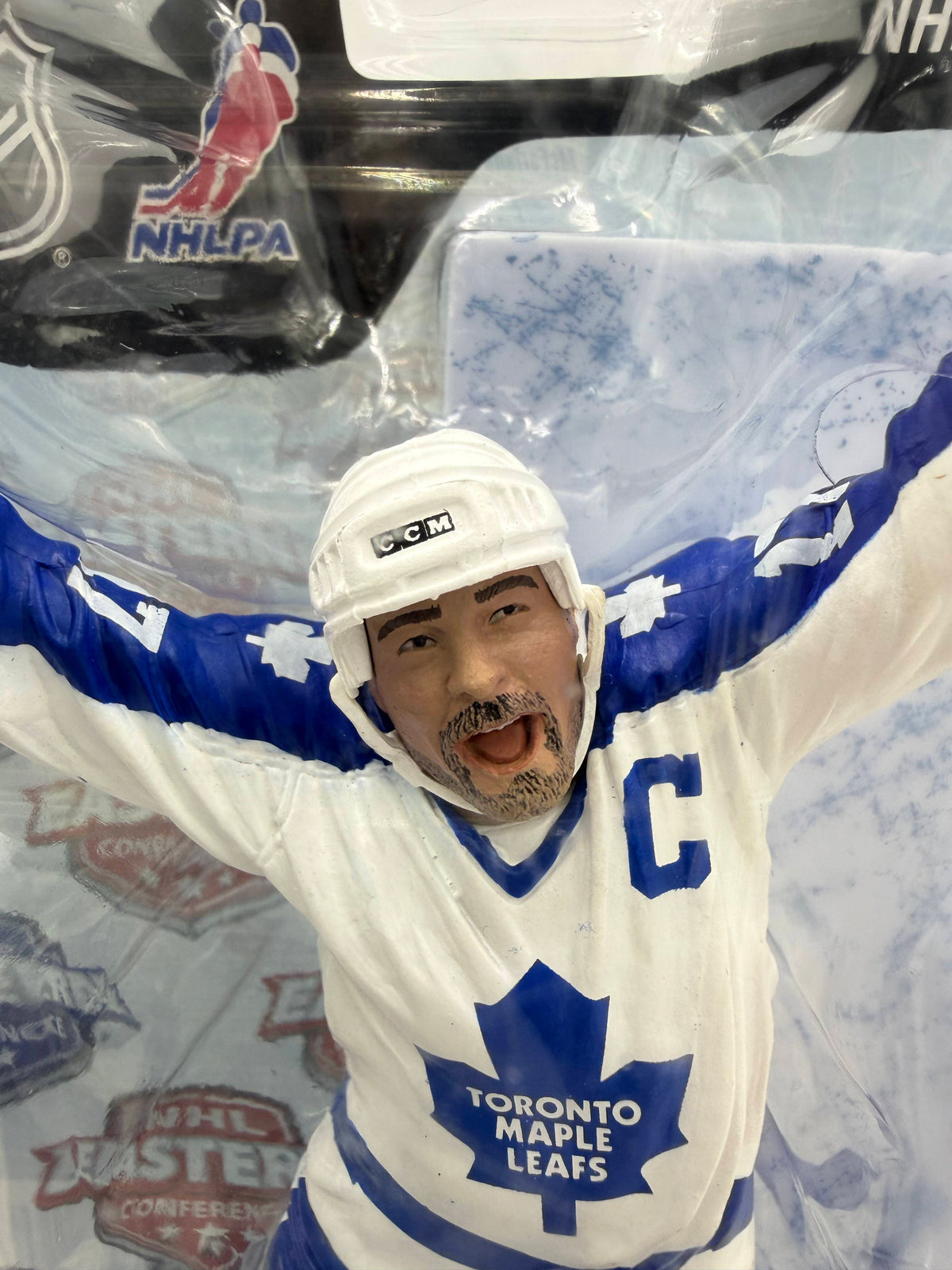 2011 McFarlane SportsPicks NHL Series 28 Wendel Clark Toronto Maple Leafs 6-inch Action Figure