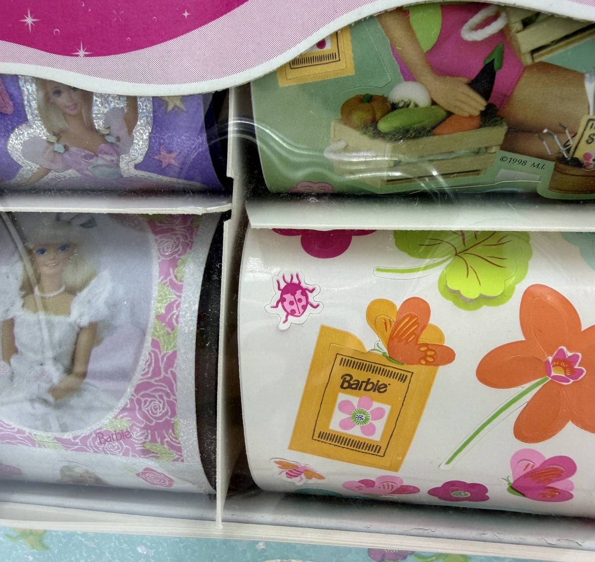 1998 Sandylion Barbie Sticker Extravaganza Activity Box Set