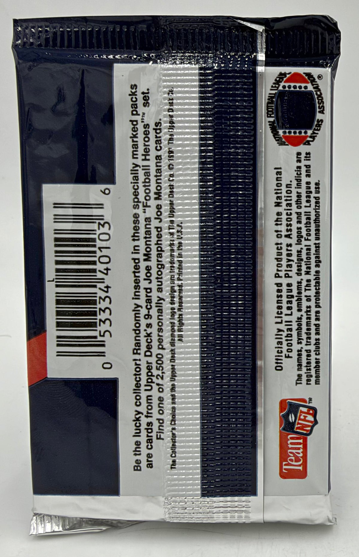 1991 Upper Deck NFL Football Premiere Edition Foil Pack (12 Cards) - Possible Brett Favre Rookie