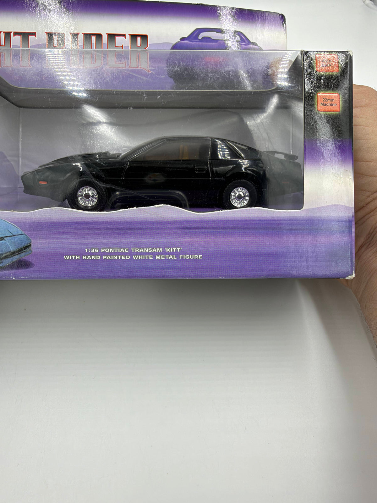 Vintage 2001 Corgi Classics Knight Rider 1:36 Scale KITT Die-Cast & Michael Knight Figure