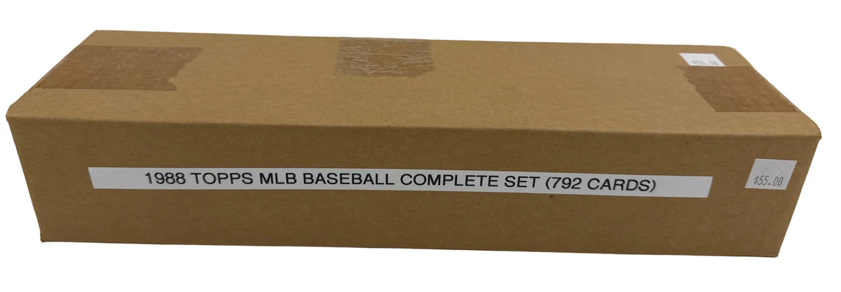 1988 Topps MLB Baseball Trading Card Complete Set (792 Cards)