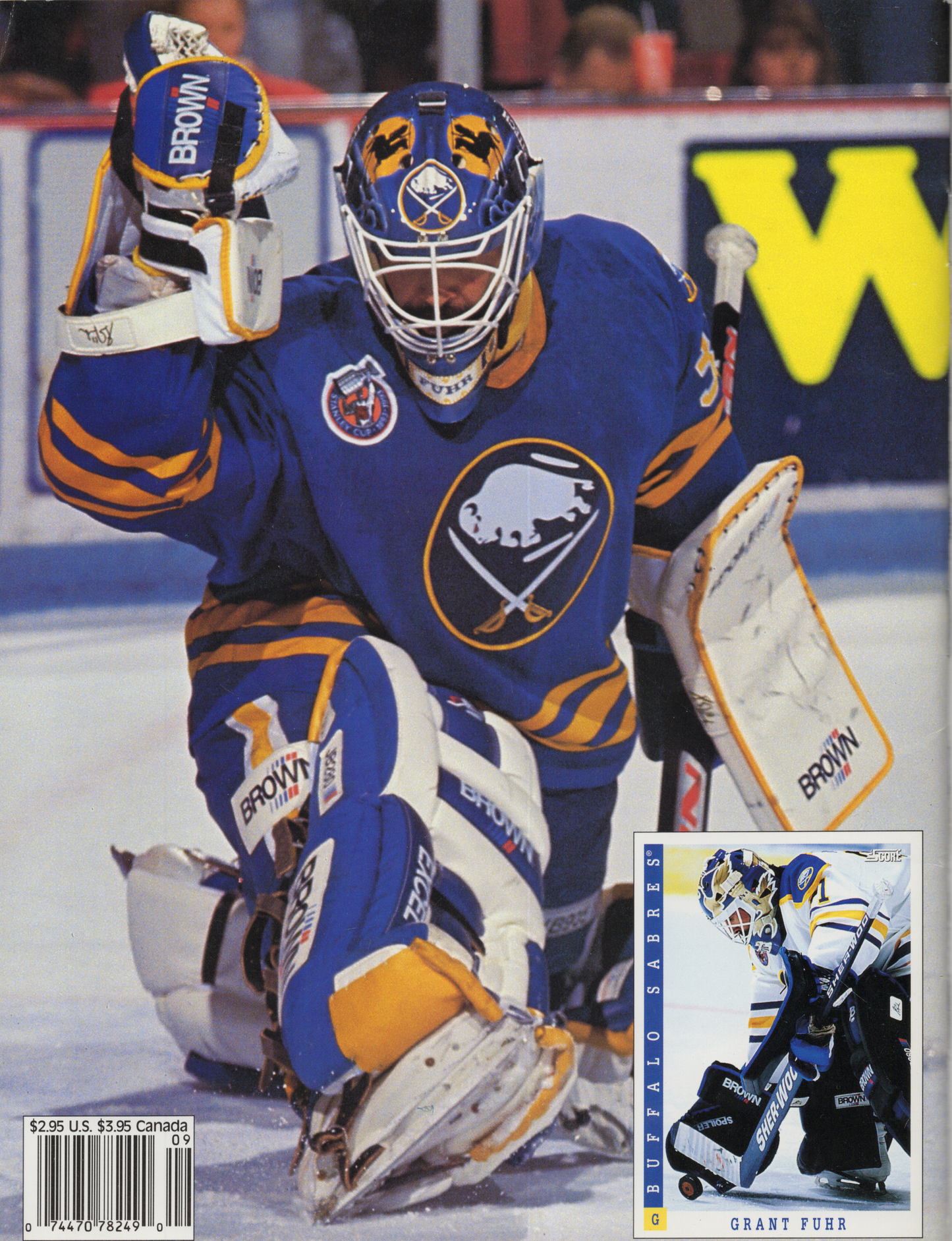 1993 Beckett Hockey Monthly Magazine Draft Review Price Guide Magazine