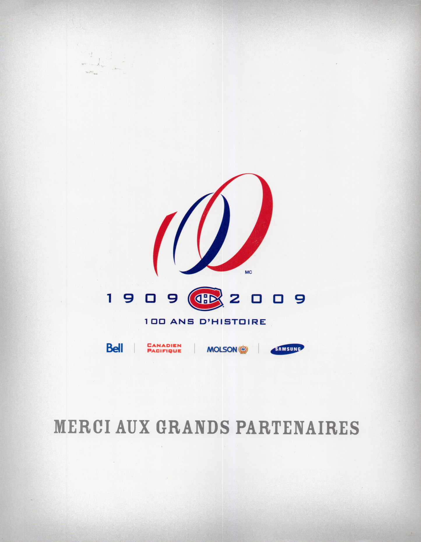 2009 Montreal Canadiens Centennial "100 Greatest Players" Special Collector's Edition Magazine VG Condition