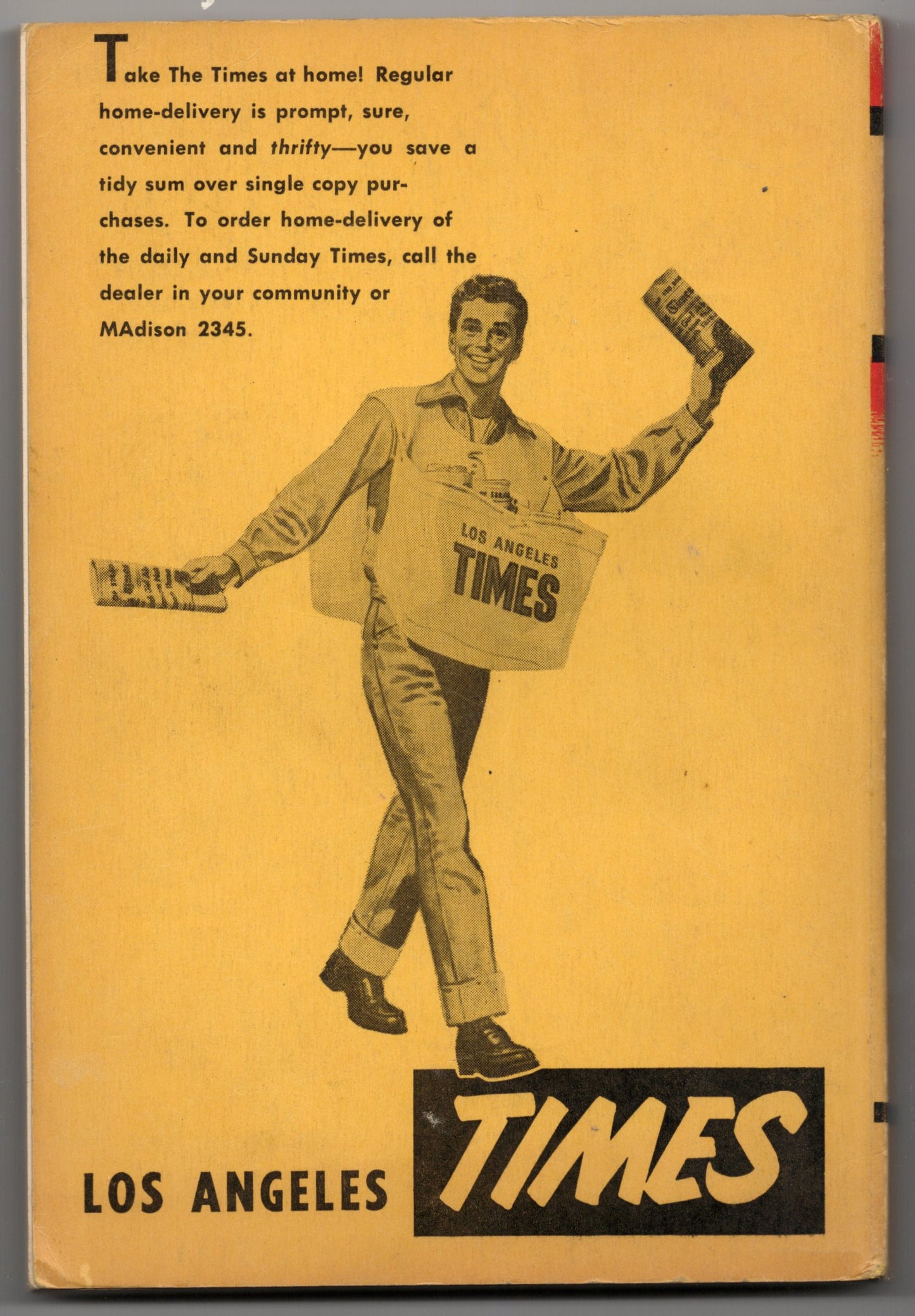 1952 Los Angeles Times All Sports Almanac Vintage Paperback